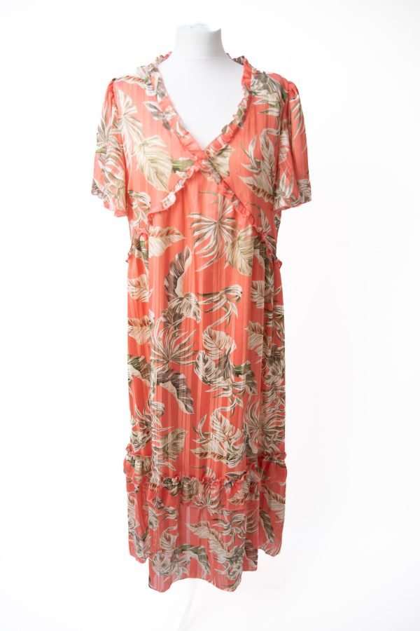 Alice Dress Peach Multi - Image 6