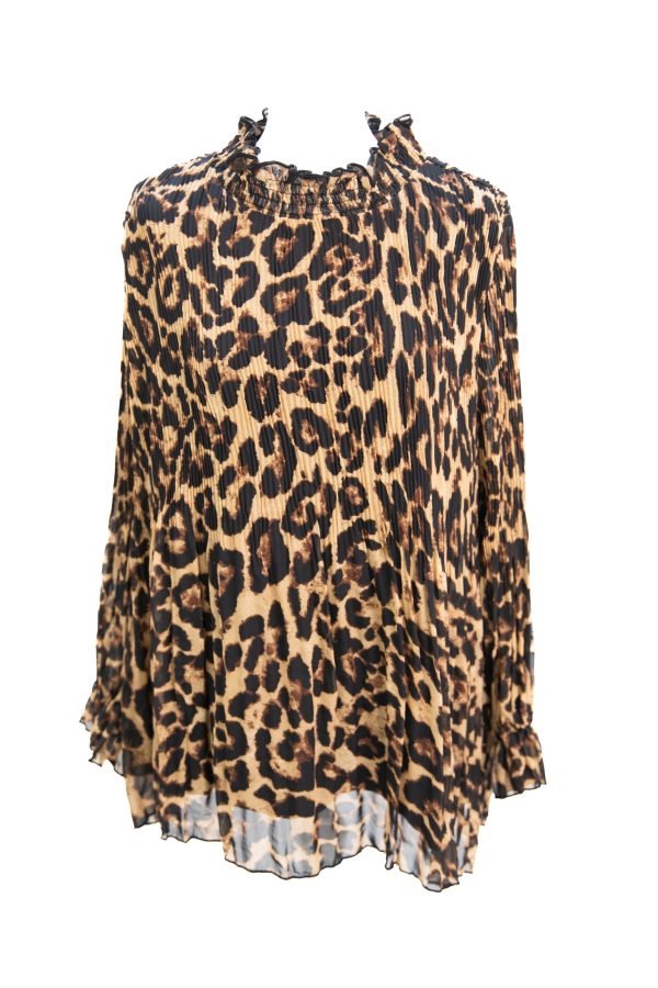 Amanda Top Brown Leopard - Image 4