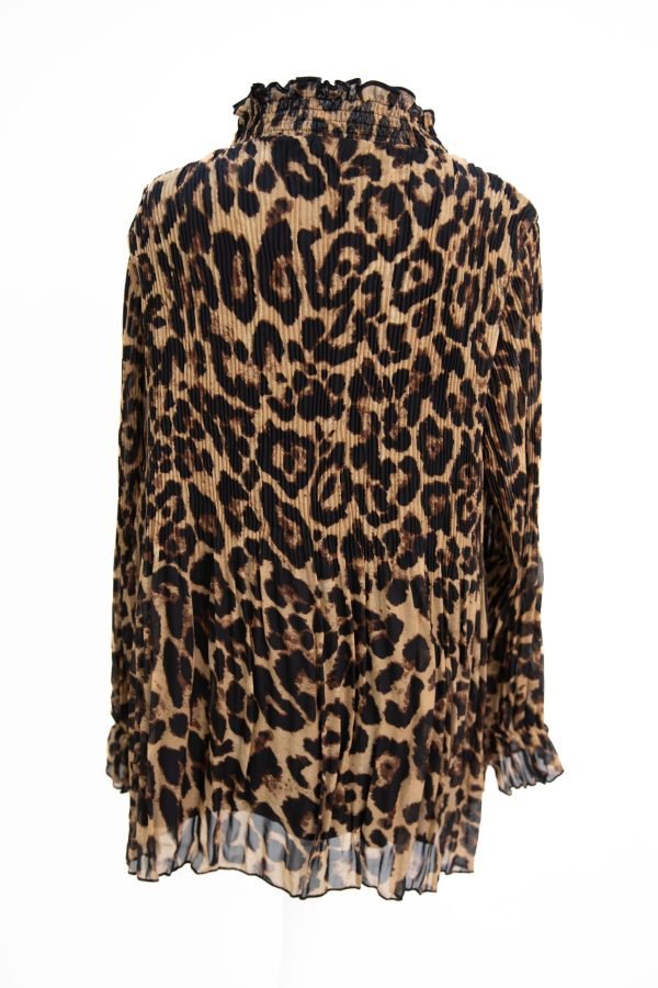 Amanda Top Brown Leopard - Image 5