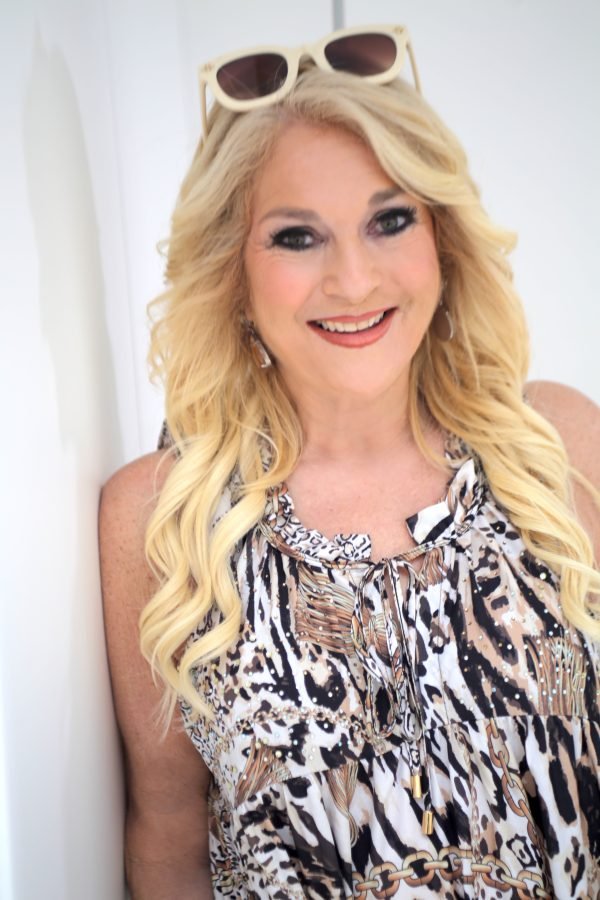 Charlotte Natural Leopard Sleeveless Maxi Dress - Image 3