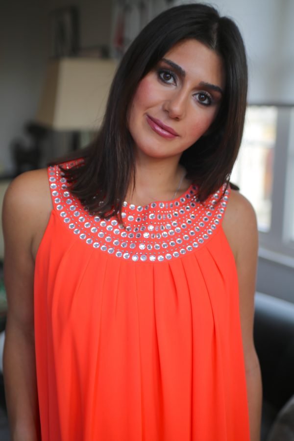 Jewel Coral Dress - Image 5