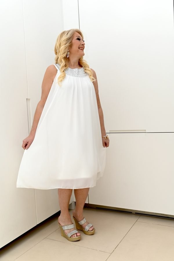Jewel White Dress - Image 2