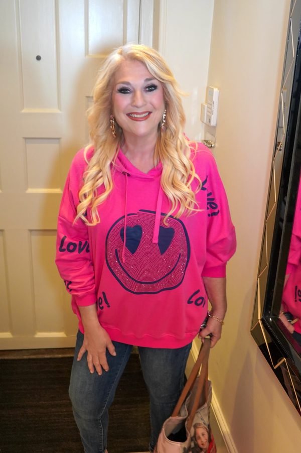 Lola Fuchsia Hoodie - Image 4