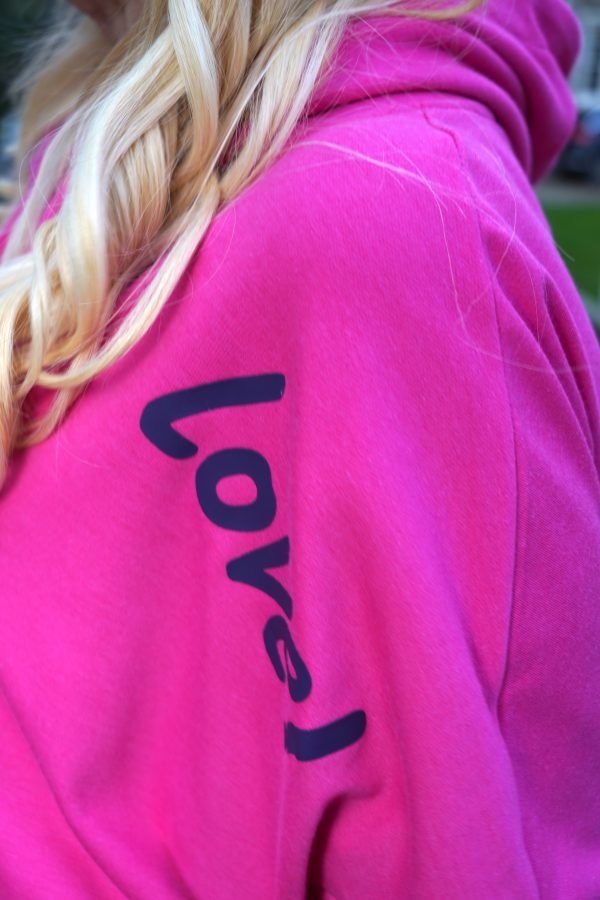 Lola Fuchsia Hoodie - Image 3