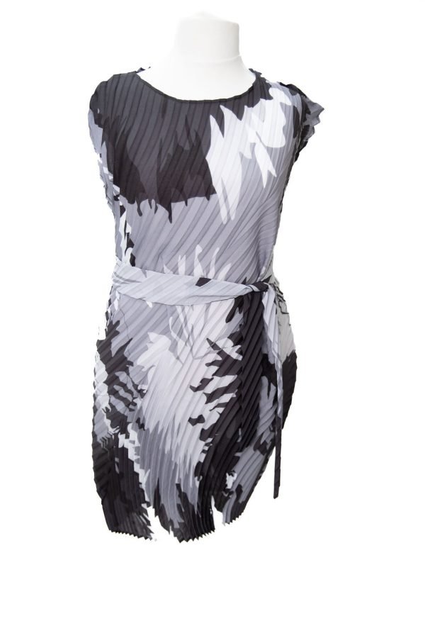 Moira Grey Dress - Image 4