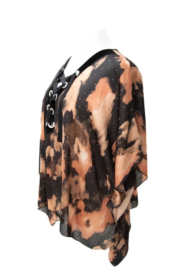 Ella Black Multi Top - Image 3