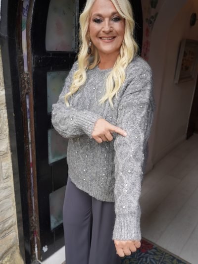 Savanna Grey Top